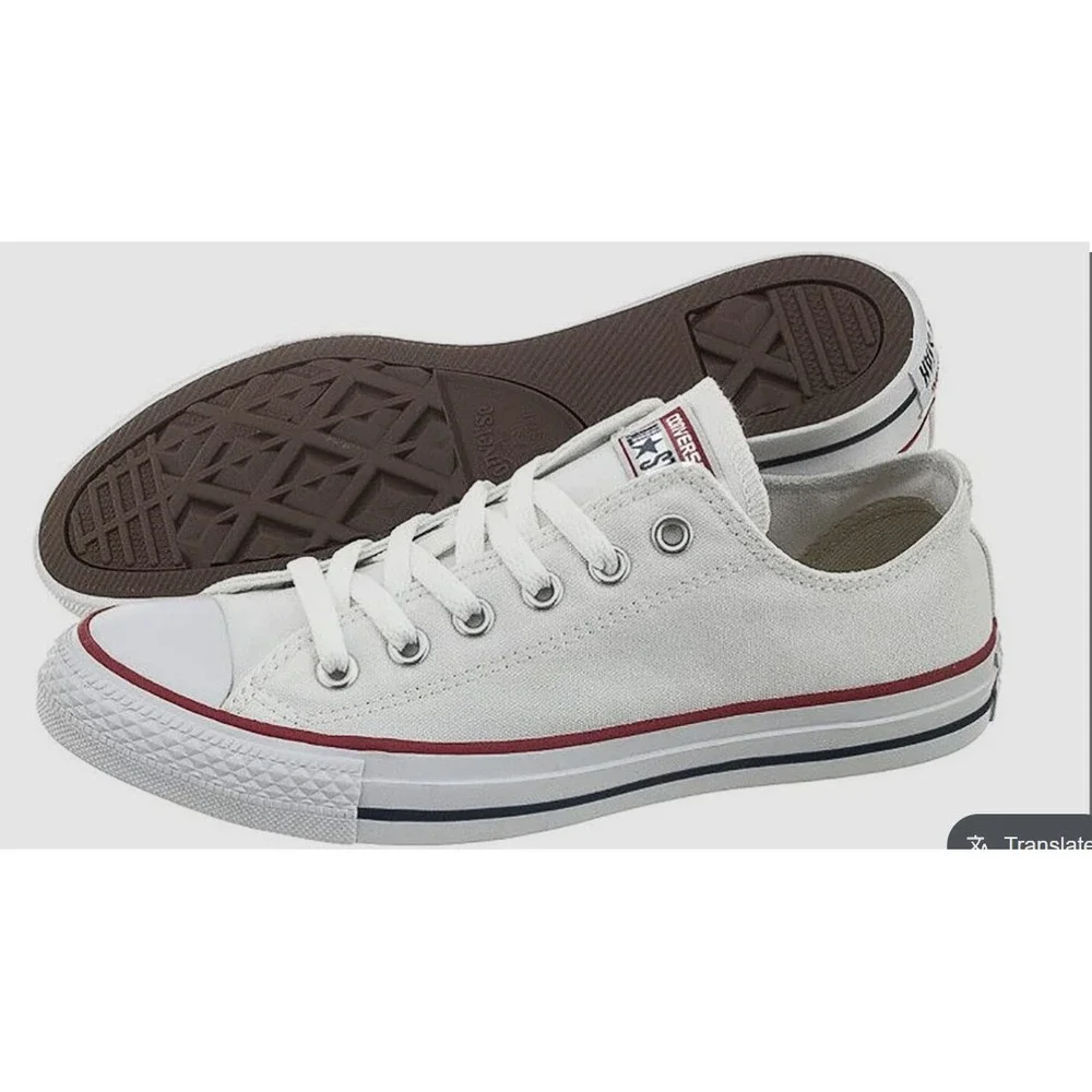 Converse Chuck Taylor All Star‎ Classic Low Top sneaker in Optical White Size 9
